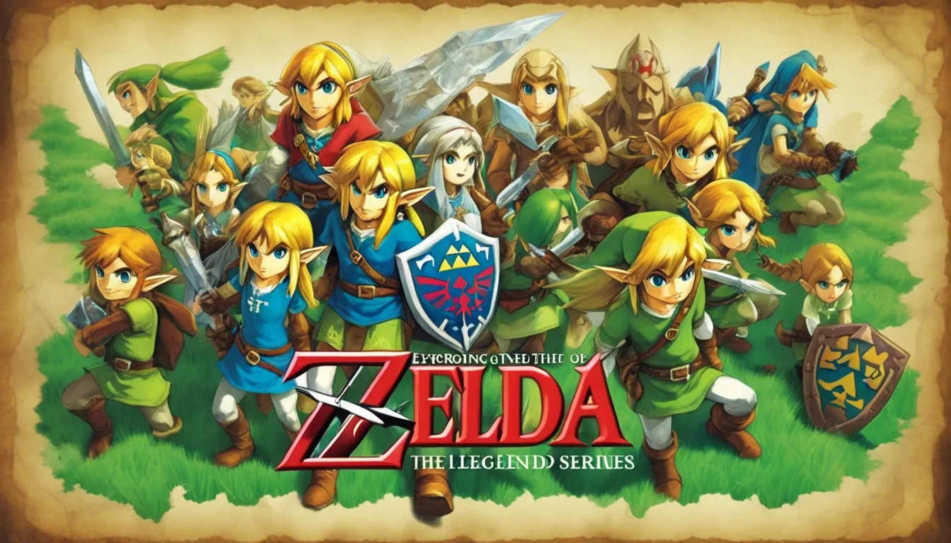 Exploring Hyrule The Legend of Zelda game series